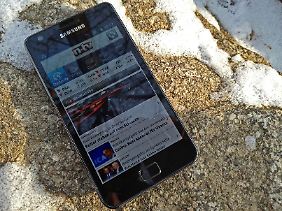 Kein anderes Smartphone ist so kälteresistent wie das Galaxy S2.