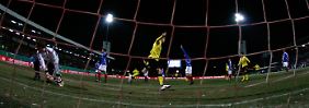 Es bleibt dabei: In Pokalspielen mit Beteiligung von Holstein Kiel trifft nur eine Mannschaft. Diesmal war es der Gast aus Dortmund.