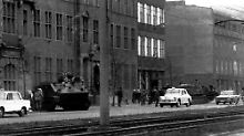 Panzer in Danzig 1970.