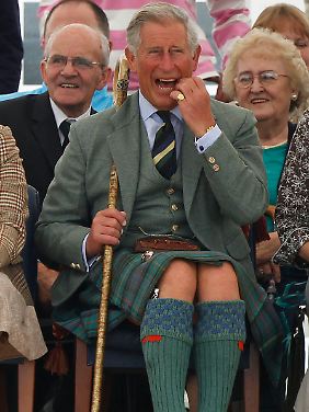 Thronfolger Prinz Charles liebt Schottland.