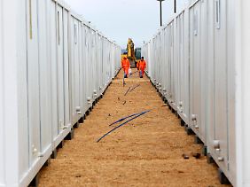 An der türkisch-syrischen Grenze wird alles für eine Flüchtlingswelle vorbereitet.