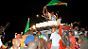 In Feierlaune: Fans von Überraschungsfinalist Sambia bejubeln den Sieg über Ghana.