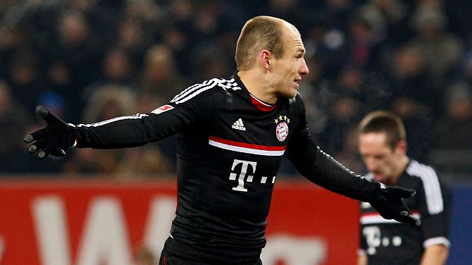 Mit Arjen Robben lief es für die Bayern in der Liga zuletzt nicht rund. Ohne ihn kamen die Münchner im Pokal locker weiter.
