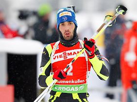 Cool bei sibirischer Kälte: Martin Fourcade gewann den Sprint in Kontiolahti.