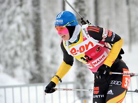 Die Beste auf Abschiedstournee: Von ihrem letzten Weltcup in Kontiolahti wird Magdalena Neuner mindestens einen Sieg mitnehmen.