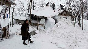 Schneechaos auch in Italien: Tausende Rumänen eingeschneit