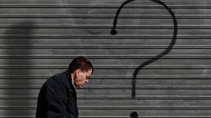Absturz ins Nichts?: Viele Griechen resignieren