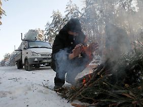 Russland kämpft gegen die Eiseskälte.