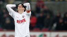 Entsetzen beim Abpfiff: Kölns Kapitän Pedro Geromel kann die Last-Minute-Pleite nicht fassen.