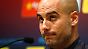 Barca-Coach Guardiola setzt auf die Champions League. Ihm bleibt bei 10 Punkten Rückstand auf Tabellenführer Real Madrid.