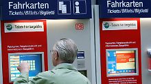 Fahrkartenautomaten sind schon seit einigen Jahren mit berührungsempfindlichen Bildschirmen ausgestattet.