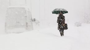 Schneechaos in Osteuropa: Sprühregen sorgt in Deutschland für Glätte