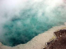 Die Urzeit-Brutstätten könnten den geothermischen Quellen im Yellowstone-Nationalpark geglichen haben.