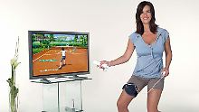 Konsolenspiele wie hier mit der Nintendo "Wii" sind laut Studie kein Ersatz für richtigen Sport. (BIld: EA Sports)
