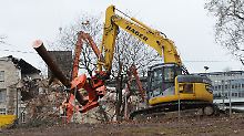 Die erste Bäume im Schlossgarten in Stuttgart wurden bereits gefällt.