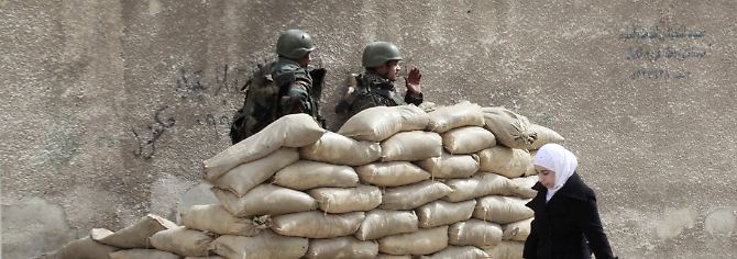 Unter dem Bürgerkrieg in Syrien leidet vor allem die Zivilbevölkerung.