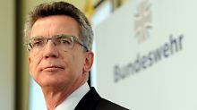 Der Vorstoß von Verteidigungsminister de Maizière für einen Veteranentag stößt auf Vorbehalte.