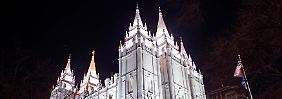 Der Haupttempel der Mormonen in Salt Lake City.