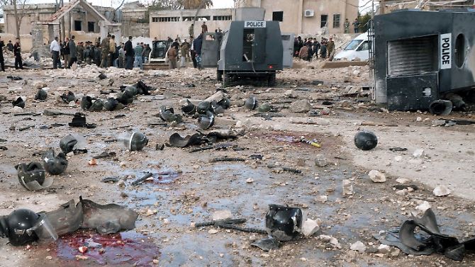 Von der syrischen Regierung verbreitete Fotos zeigen das Ausmaß der Zerstörung nach den Explosionen von Aleppo.