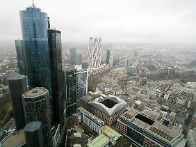 Atemberaubende Skyline: Frankfurt ist die einzige deutsche Stadt mit Wolkenkratzern.