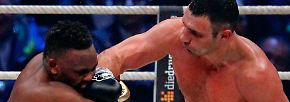 Klitschko gibt Chisora richtige Antwort : Doktor besiegt Raufbold