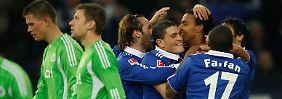 Wolfsburg im Ruhrgebiet überfordert: Schalker schießen Magath ab