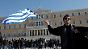 Vor dem Parlamentsgebäude in Athen.