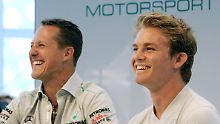 Für die Mercedes-Piloten Michael Schumacher und Nico Rosberg ist die verspätete Fertigstellung des W03 kein Problem, beteuern sie.