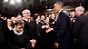 Die Richter Ruth Bader Ginsburg und Stephen Breyer bei Obamas Rede zur Page der Nation 2011.