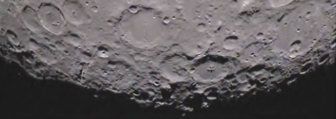Das Bild der US-Weltraumbehörde Nasa zeigt die Rückseite des Mondes.