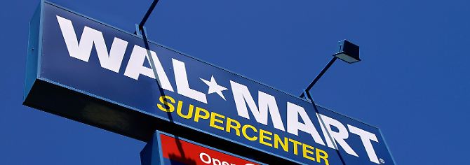 Der Preiskampf zehrt die Margen auf: Wal-Mart steigert den Umsatz