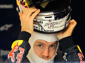 Sebastian Vettel kommt mit seinem neuen Red Bull immer besser zurecht.