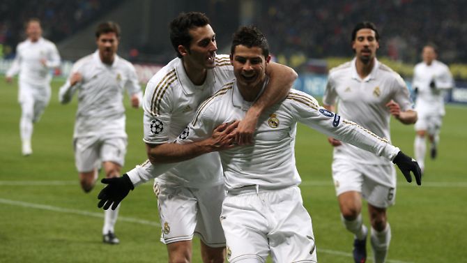 Cristiano Ronaldo traf für Real Madrid und bis zur 93. Minute blieb es das einzige Tor im Duell mit ZSKA Moskau - dann wurde Real doch noch getroffen.