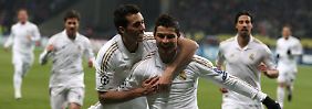 Cristiano Ronaldo traf für Real Madrid und bis zur 93. Minute blieb es das einzige Tor im Duell mit ZSKA Moskau - dann wurde Real doch noch getroffen.
