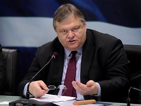 Hält griechische Analysen für realistischer: Evangelos Venizelos.