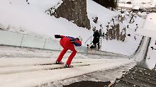 Nur für echte Kerle: die größte Skisprungschanze der Welt im norwegischen Vikersund.