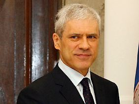 Boris Tadic, deutlich.