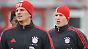 Gerne auch einmal unwillig: Arjen Robben, rechts, hier mit Mario Gomez.