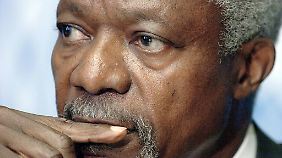 Kofi Annan soll als UN-Sonderbeautragter verschlossene Türen öffnen.