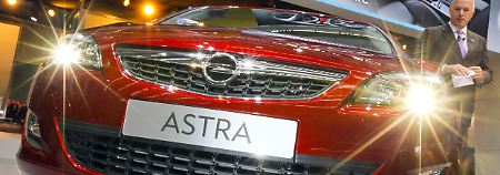 Mit dem neuen Astra will Opel aus der Krise fahren. Neue Gespräche über einen Staatskredit mit den Ländern beginnen am Montag.
