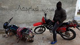 Graffiti Idlib: "Die Menschen wollen Assad hängen sehen."