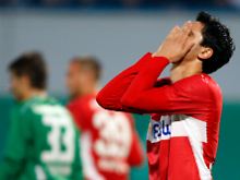 Ciprian Marica und sein VfB zeigten gegen Greuther Fürth eine blamable Leistung und schieden verdient aus.