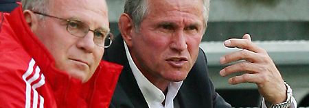 Freunde und Kollegen: Bayern-Präsident Uli Hoeneß und Coach Jupp Heynckes.