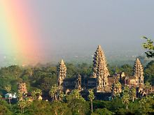 Die Tempelanlage Angkor Wat ist heute die größte in Kambodscha.