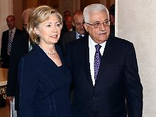 Clinton reist nach dem Treffen mit Abbas nach Israel weiter ...