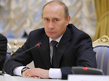 Herr der russichen Gashähne: Wladimir Putin.