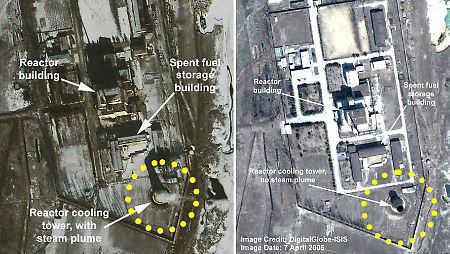 Das Nuklearzentrum in Yongbyon