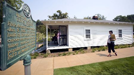 Elvis Presleys Geburtshaus in Tupelo.