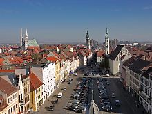 Der Obermarkt in Görlitz.
