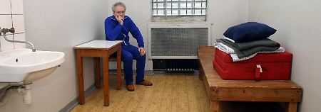 Zelle in der Untersuchungshaftanstalt der DDR-Staatssicherheit in Berlin-Hohenschönhausen.